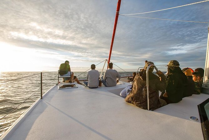Catamaran Sunset Champagne Cruise Cape Town - The first glass and the first views