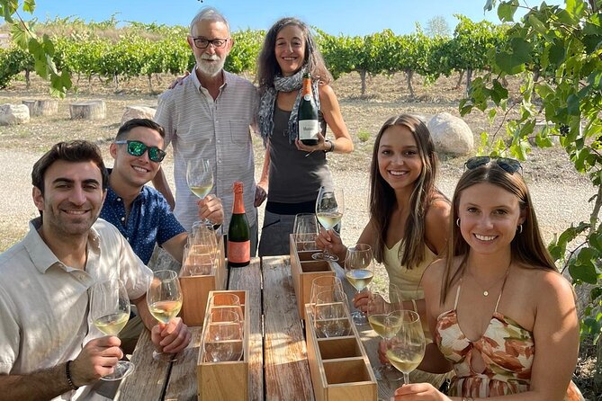 Cava tour to 3 family wineries with hotel pick-up - Giro del Gorner: old cellar, vineyard views, and a proper meal