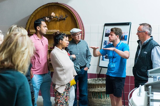 Champagne Day Trip with 6 Tastings, Reims and Winery from Paris - Nicolas Feuillatte: the large-scale side of Champagne