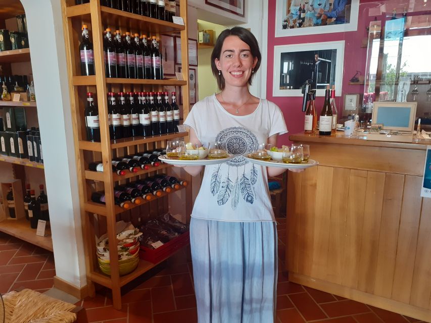 Chianti: 4 Wines +1 Oil Guided Tasting & Tour - The 25-Minute Tour: From Grapes to Barrels