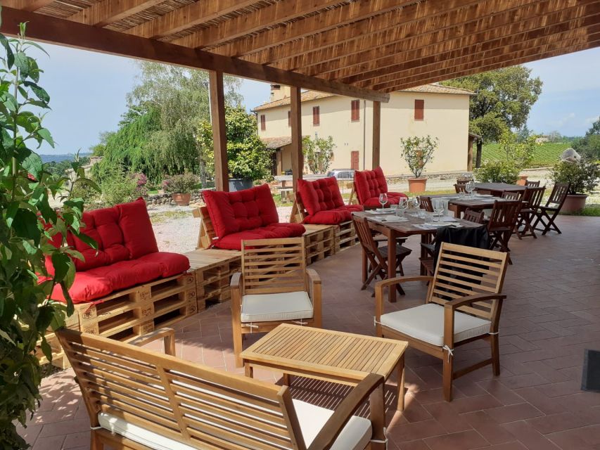 Chianti: 4 Wines +1 Oil Guided Tasting & Tour - Tuscan Bruschetta and Terre di Perseto Oil