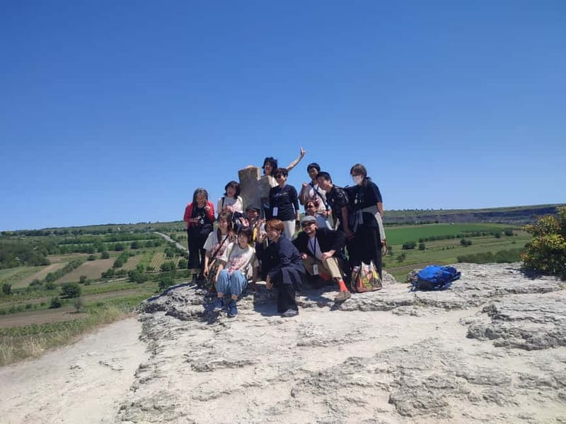 Chisinau: Cricova Winery, Curchi Monastery, & Old Orhei Tour - The cave monastery and its 200 steps