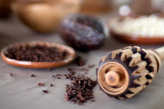 Chocolate Seaside Workshop & Wine Tasting - Making chocolate beside the Caribbean