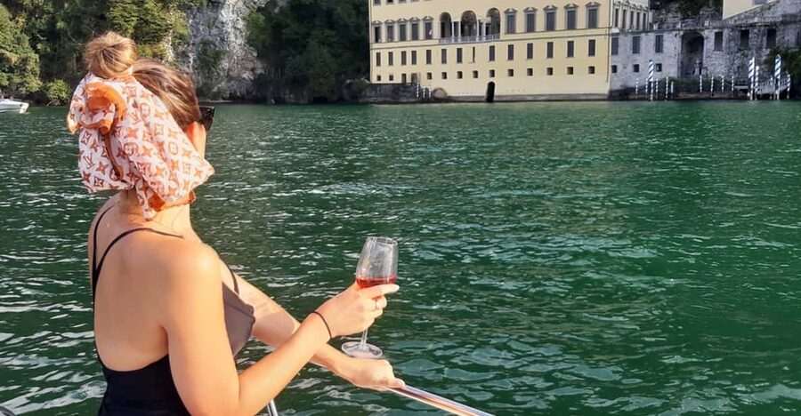 Como: Lake Como Private Boat Tour with Wine - Nesso waterfall and the swim stop