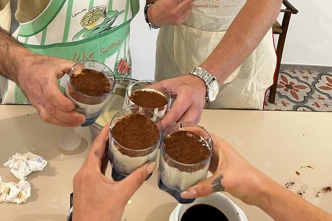 Cooking class with Pasta, mozzarella and Tiramisu with wine - Getting to Pianillo from Positano