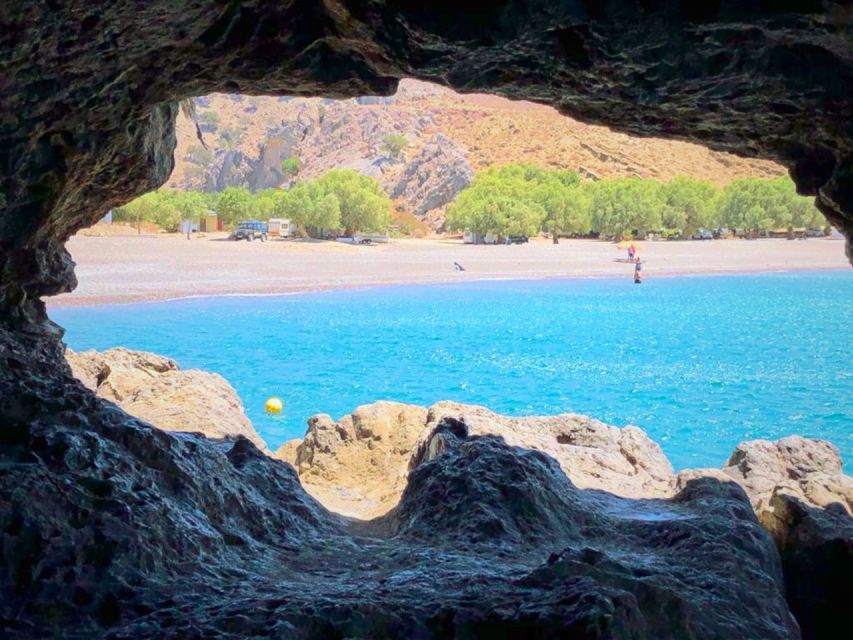 Crete: Trypiti Beach Off-Road South Tour w/ Lunch & Wine - Trypiti Beach gives you an hour to swim