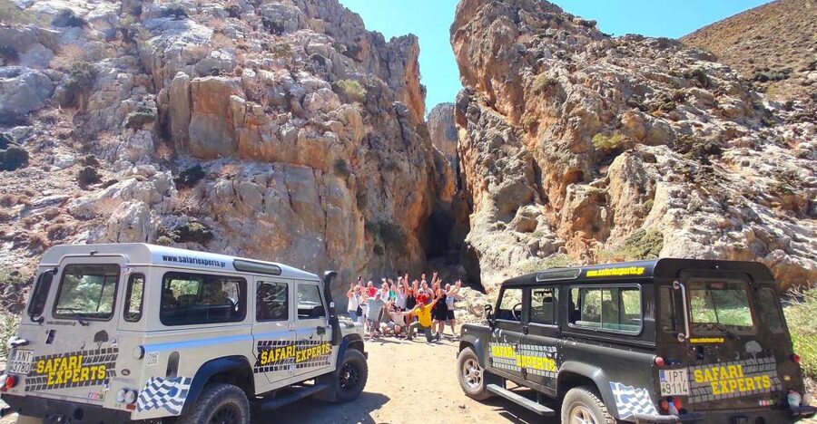 Crete: Trypiti Beach Off-Road South Tour w/ Lunch & Wine - Lunch in the olive grove is part of the value