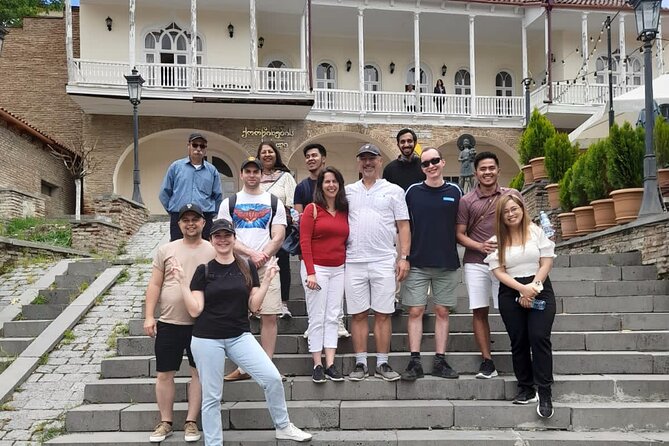 Day tour to Kakheti wine region Georgia - Bodbe Monastery and the Alazani Valley view
