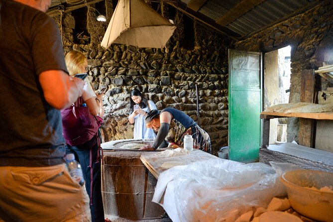 Day Trip to Kakheti Wine Region Including 9 Wine Tastings - Badiauri: bread, cheese, and a glass of wine