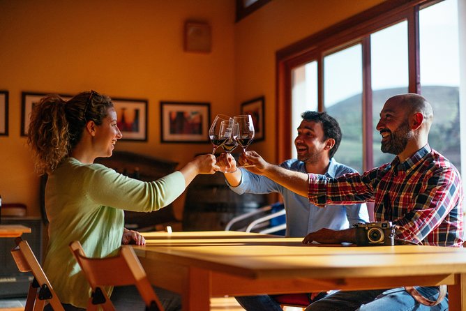 Douro Valley Private Day Trip including Boat Ride & Wine Tasting - Lunch, from local restaurant to scenic winery table