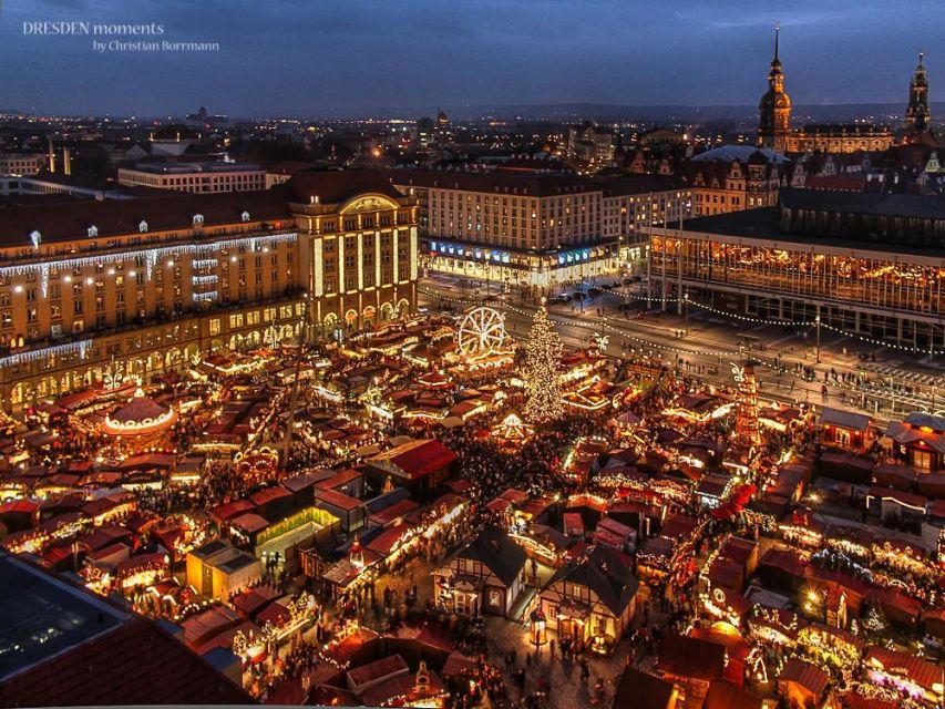 Dresden: Advent Tour with Stollen Tasting and Mulled Wine - Semper Opera and the Zwinger in winter light