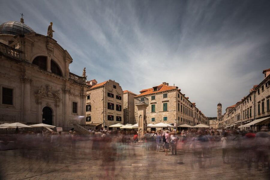 Dubrovnik Gastronomy: 3-Hour Food and Wine Tour - The first walk through Dubrovnik’s stone streets