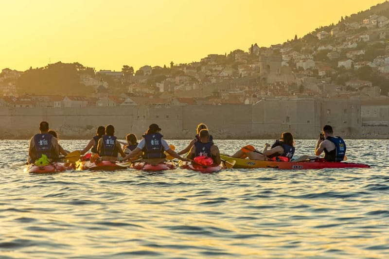 Dubrovnik: Guided Sunset Sea Kayaking Tour with Wine - Key points to know before you book