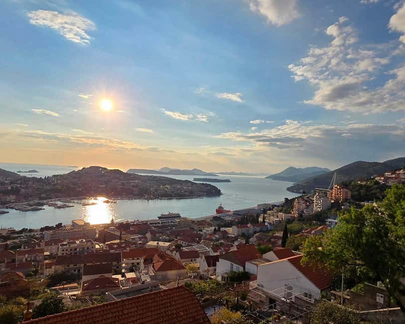 Dubrovnik Sunset Tour with Scenic Views and Local Wine - The history you hear along the way