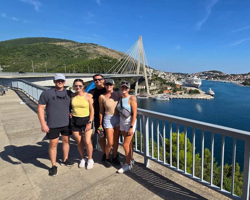 Dubrovnik Sunset Tour with Scenic Views and Local Wine - The Ombla River and Franjo Tudman Bridge