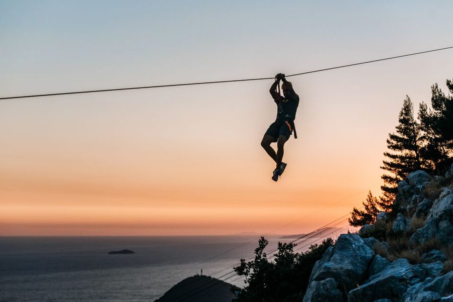 Dubrovnik: Sunset Zip Line Experience Followed by Wine - The best part of the experience