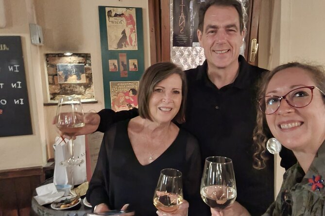 Eat, Drink and Repeat: Wine and Food Tasting Tour in Venice - Allergies, language, and booking details