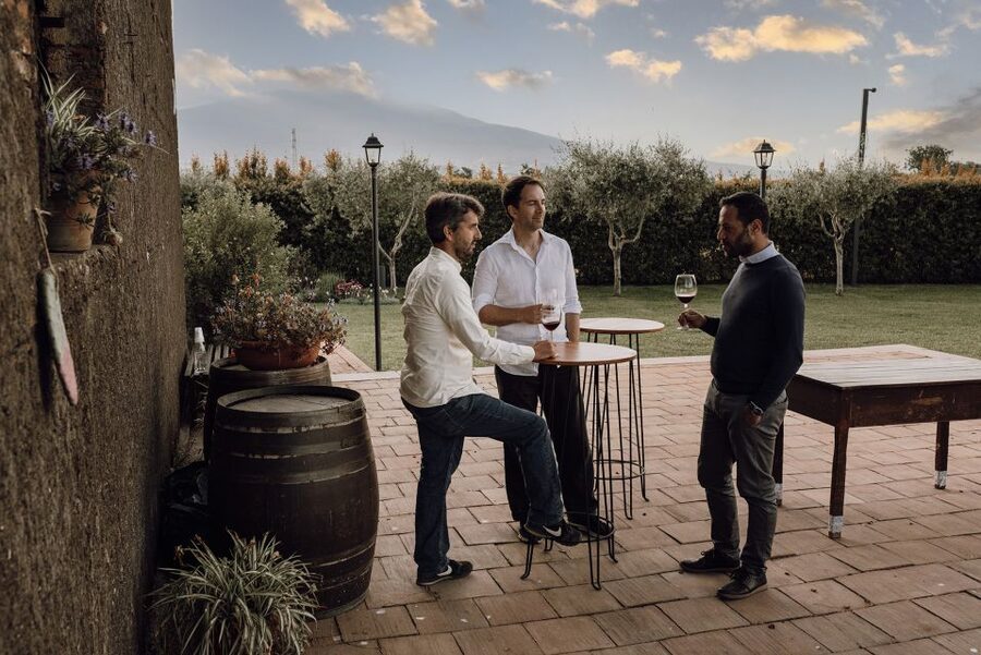 Etna Urban Winery, Vineyard Walk & Sunset Tasting Dinner - Practical value at $86