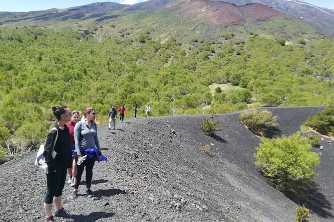 Etna, Wine and Alcantara Tour - From Taormina - Entering a natural lava cave