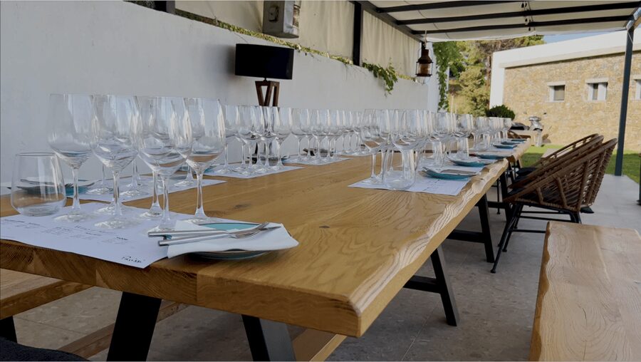 Evening of Wine and Scenic Views in Skiathos - The minibus ride above Skiathos Town