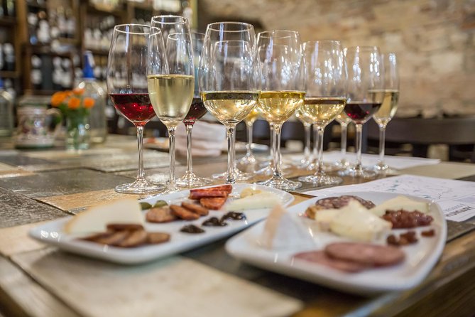 Evening Wine, Cheese, & Charcuterie Tasting in Budapest - Eight glasses that explain Hungarian wine