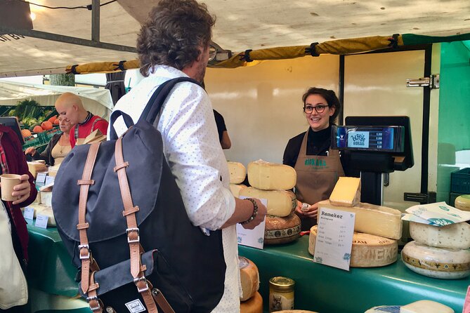 Exclusive Cheese Walk & Dutch Wine Discovery - Starting at Spui and the Friday book market