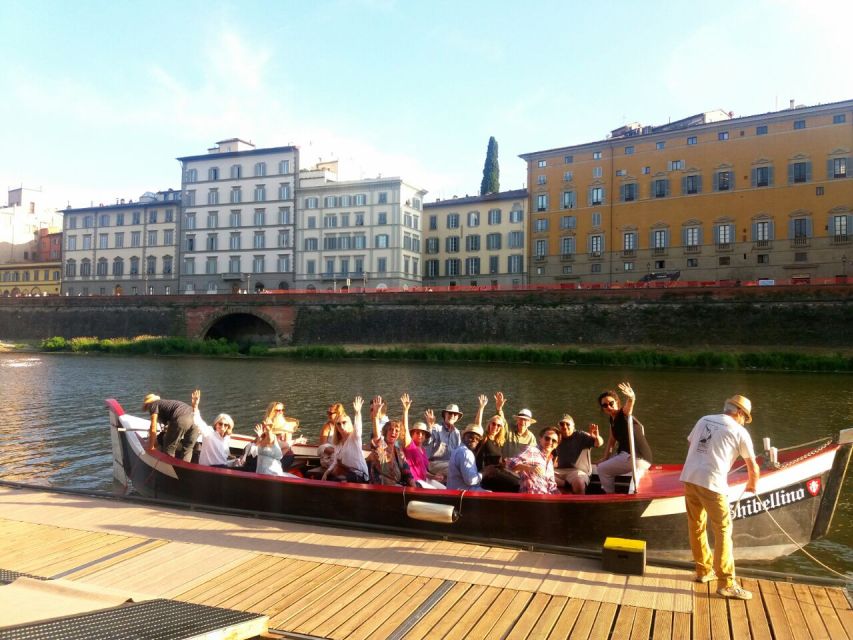 Florence: Authentic Barchetto River Cruise with Wine & Guide - Key points to know before booking