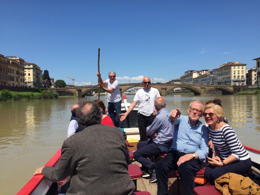 Florence: Authentic Barchetto River Cruise with Wine & Guide - What the guide adds