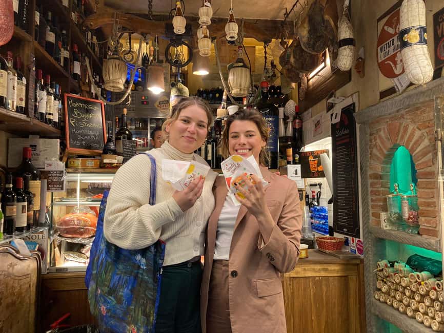 Florence Foodies Tour: Savor Tuscan Flavors & Fine Wine - Salumi, pecorino, and olive oil first