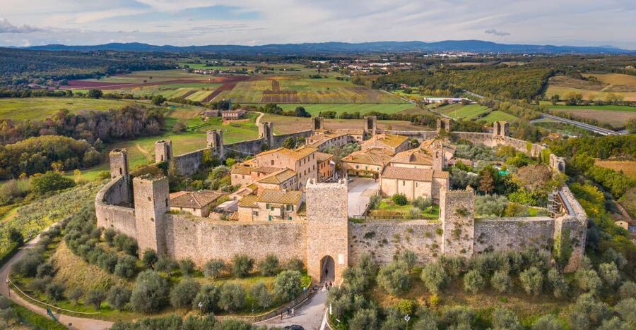Florence: Monteriggioni & Val d'Orcia Optional Wine Tasting - Meeting at Santa Maria Novella