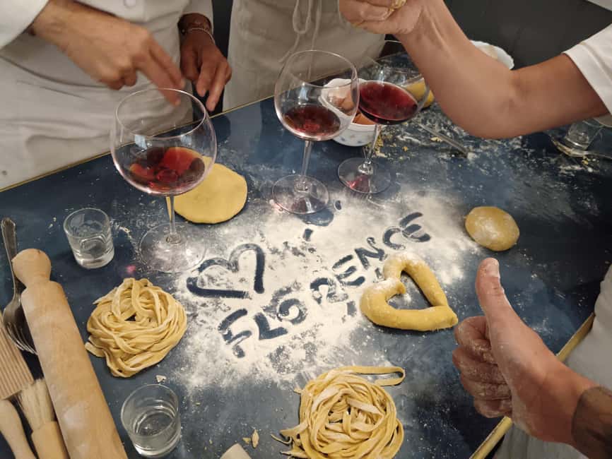 Florence: Pasta-Making Class with Dinner, Wine and... Sing! - Starting with wine, music, and introductions