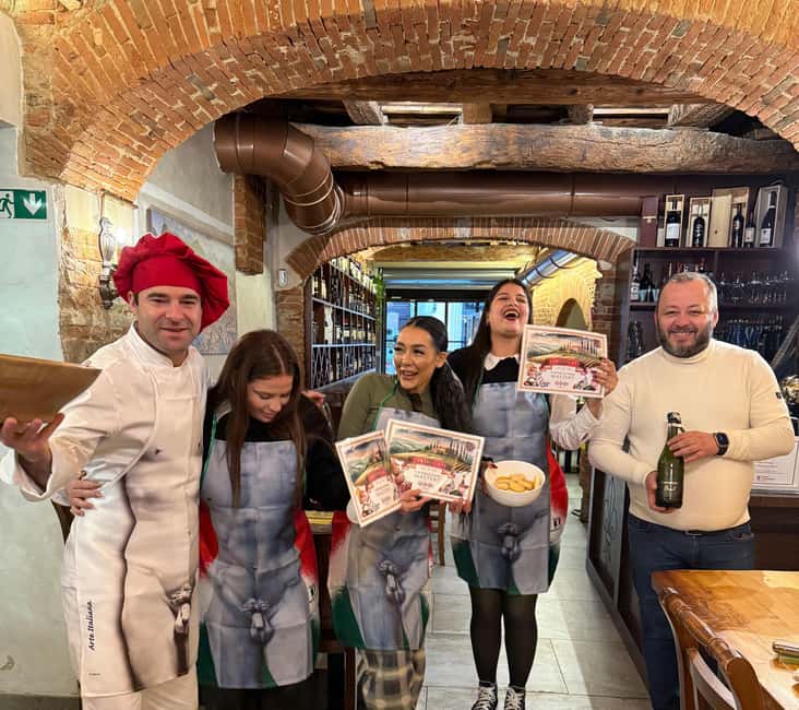 Florence: Premium Pasta Cooking Class with Tiramisu & Wine - Pappardelle brings Tuscany to the table