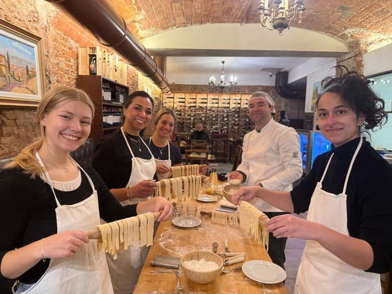 Florence: Premium Pasta Cooking Class with Tiramisu & Wine - The chefs make the difference