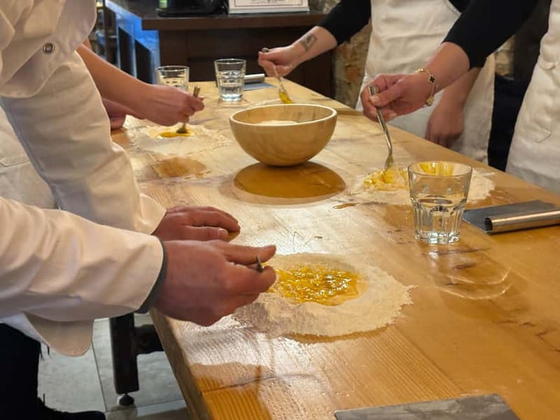 Florence: Premium Pasta Cooking Class with Tiramisu & Wine - The class begins with dough, not a shortcut