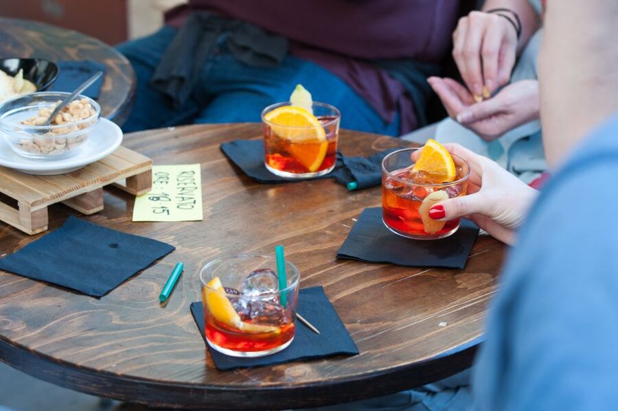 Florence: Sunset Wine and Food Tour - Wine windows, local bars, and changing stops