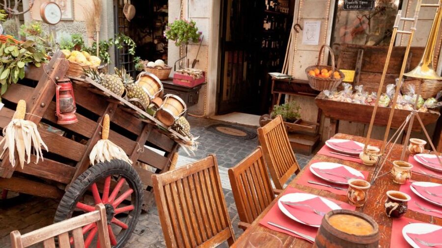 Frascati Wine Road from Rome: Tasting & Lunch - Three wines with a view toward Rome