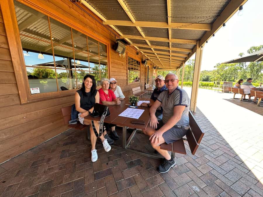 From Adelaide: McLaren Vale Wine Experience - Lunch gives the day a needed pause