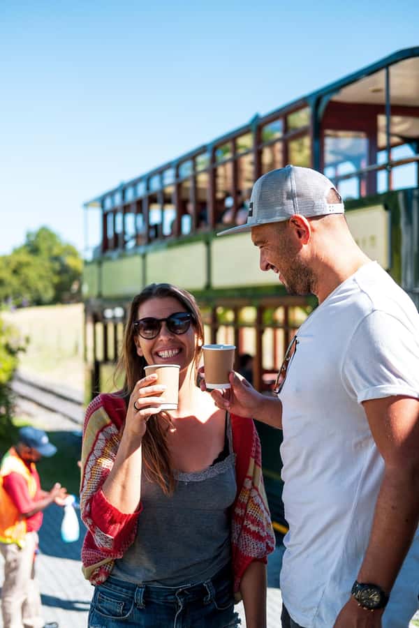 From Cape Town: Franschhoek Wine Tram Hop-on Hop-off - How the hop-on, hop-off system works
