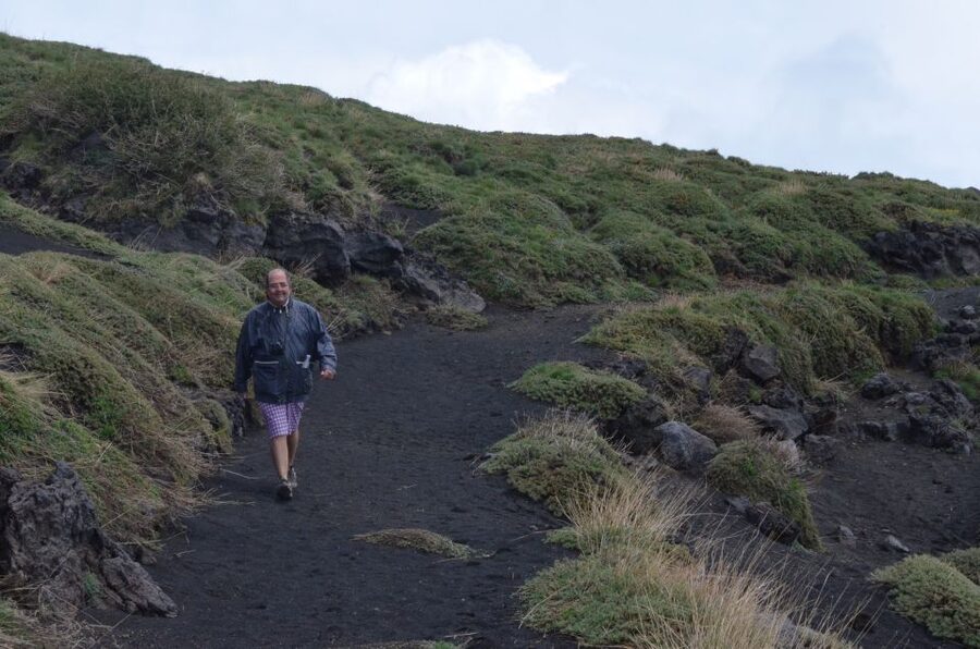 From Catania: Mount Etna Half-Day Tour and Wine Experience - Inside the lava cave