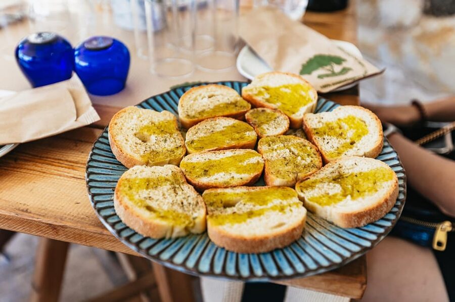 From Chania: Wine and Olive Oil Tasting Tour with Snacks - The 3,000-year-old olive tree