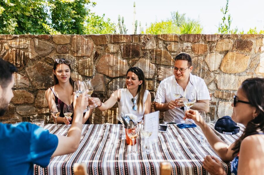 From Chania: Wine and Olive Oil Tasting Tour with Snacks - The first family winery and five wines