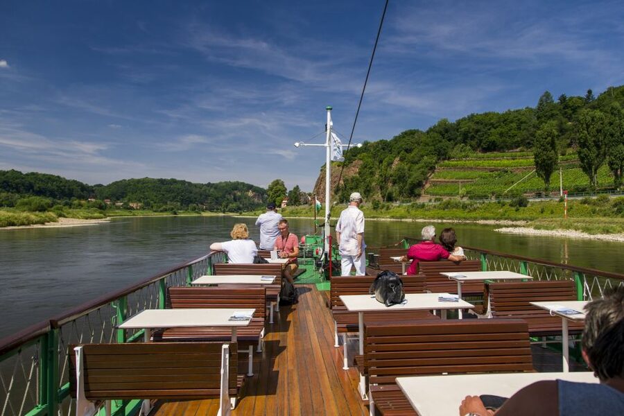 From Dresden: Saxon Wine Route Steamer Day Cruise - Radebeul and the first stretch of wine country