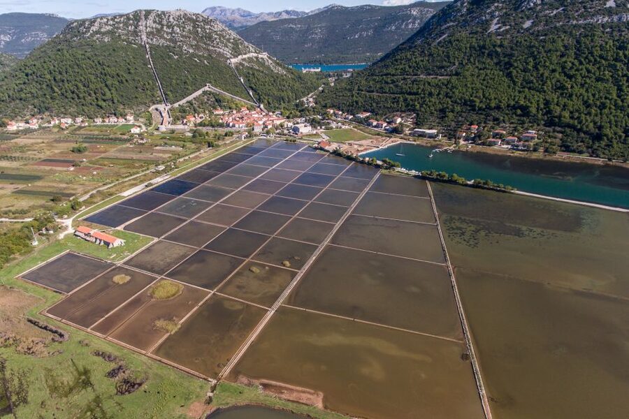 From Dubrovnik: Island of Korčula with wine tasting - Ston’s wall, salt ponds, and short walking time