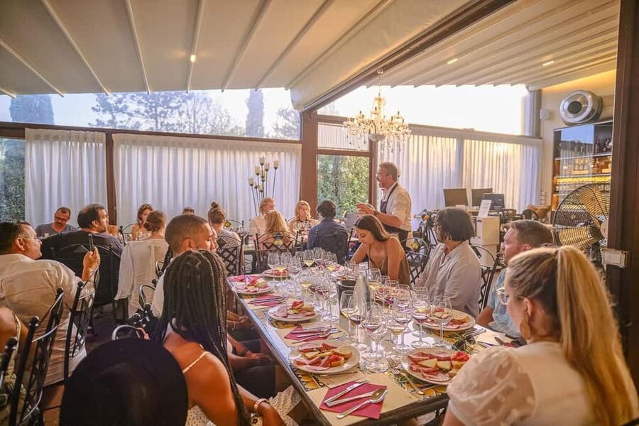 From Florence: Siena and Chianti Wine Tour with Dinner - Dinner at a Chianti wine estate
