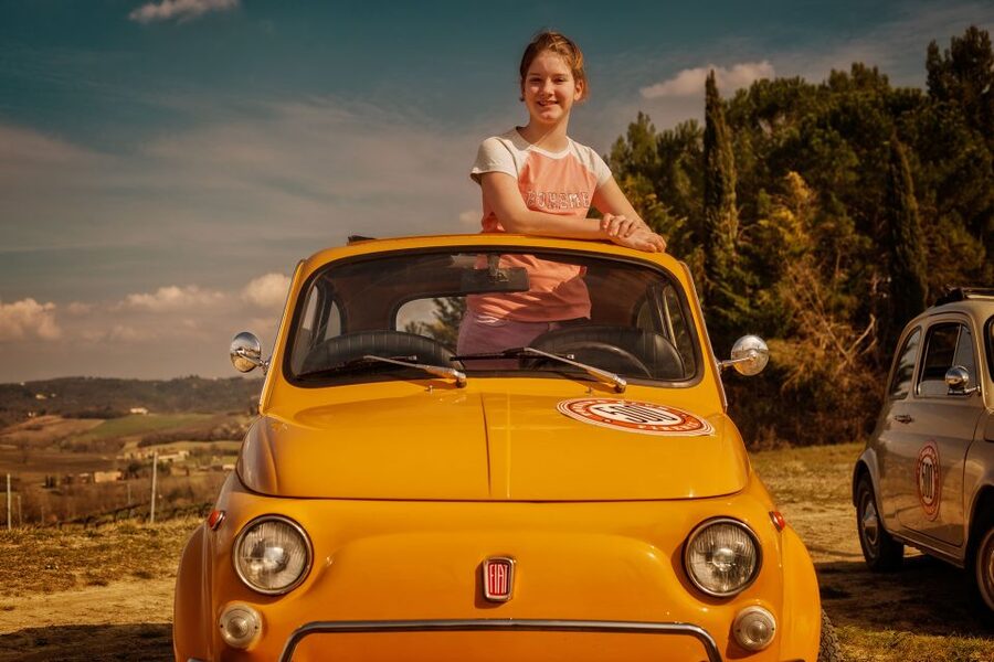 From Florence: Sunset Wine Tasting Tour in Vintage Car - From Scandicci to the Tuscan hills