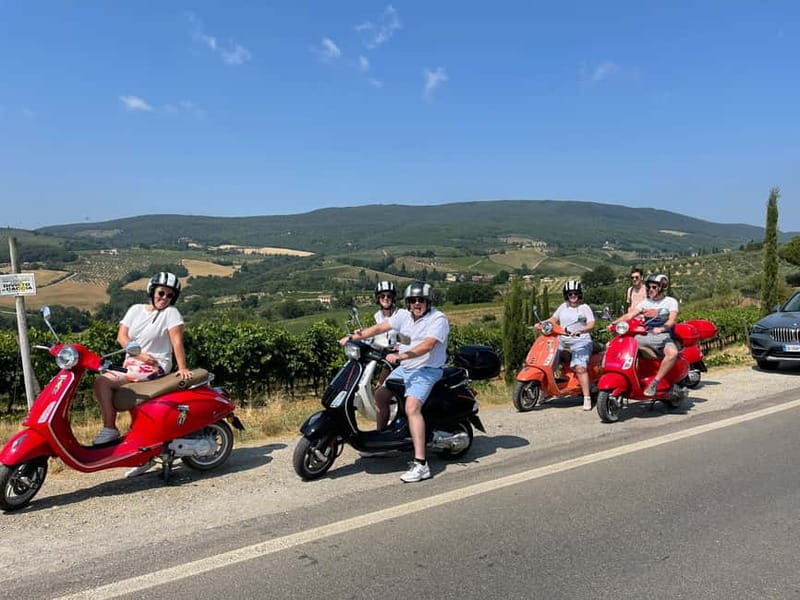 From Florence: Tuscany Vespa Tour with Lunch & Wine - Key details before you book