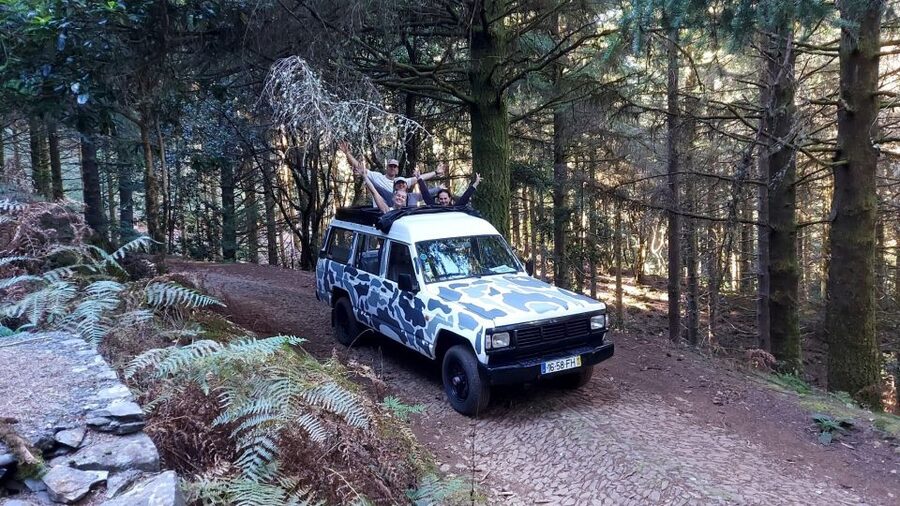 From Funchal: Open Roof Jeep Tour with Madeira Wine Tasting - Starting in Funchal and settling into the Jeep