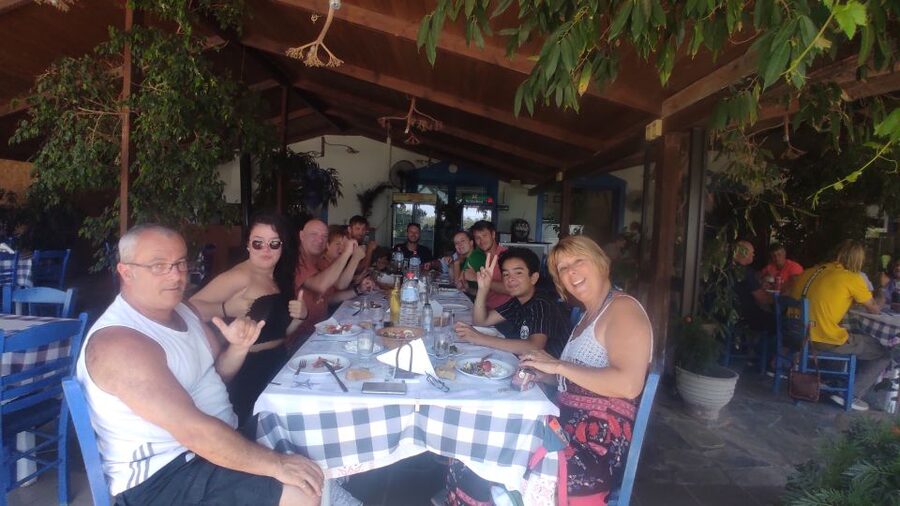 From Heraklion: Matala Beach - Caves & winery Full Day tour - Crossing the Messara Plain by 4x4