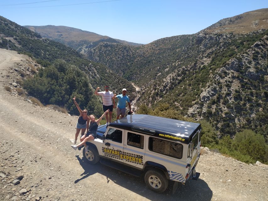 From Heraklion: Matala Beach - Caves & winery Full Day tour - The long coffee break and an easy finish