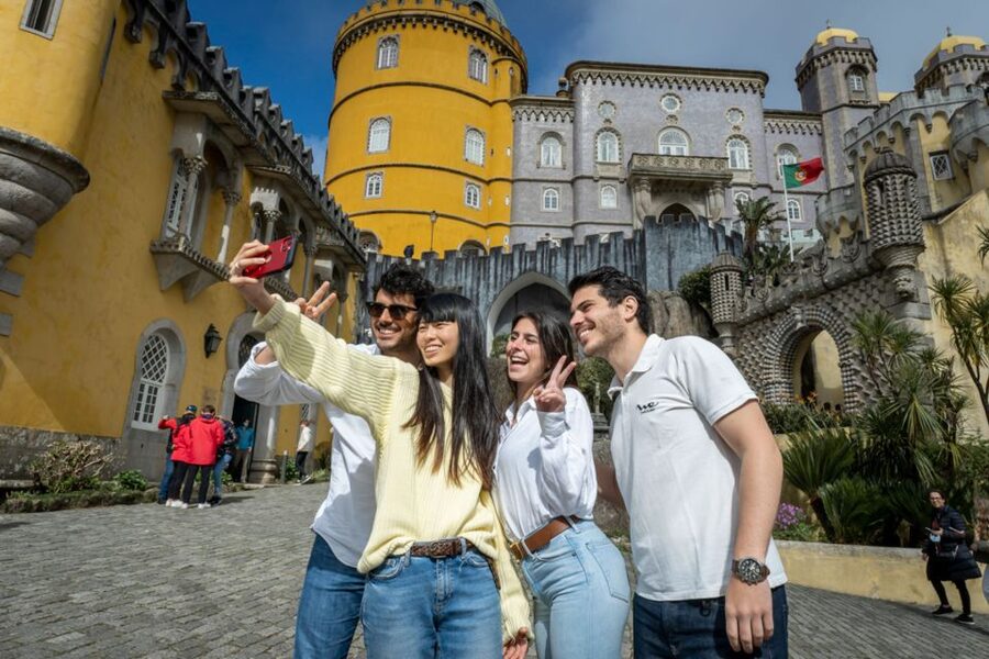 From Lisbon: Sintra & Pena Palace Day Trip with Wine Tasting - Sintra’s romantic setting and the Pena Palace gardens